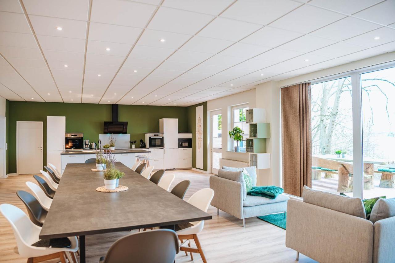Xxl Ferienhaus Goldberger See - Sauna - 16 Personen Exteriér fotografie